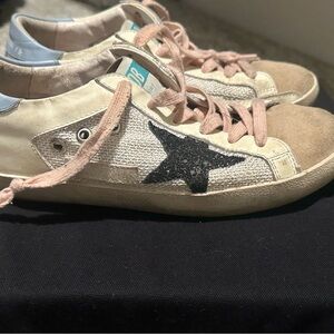 Golden Goose Super Star Distressed Sneakers